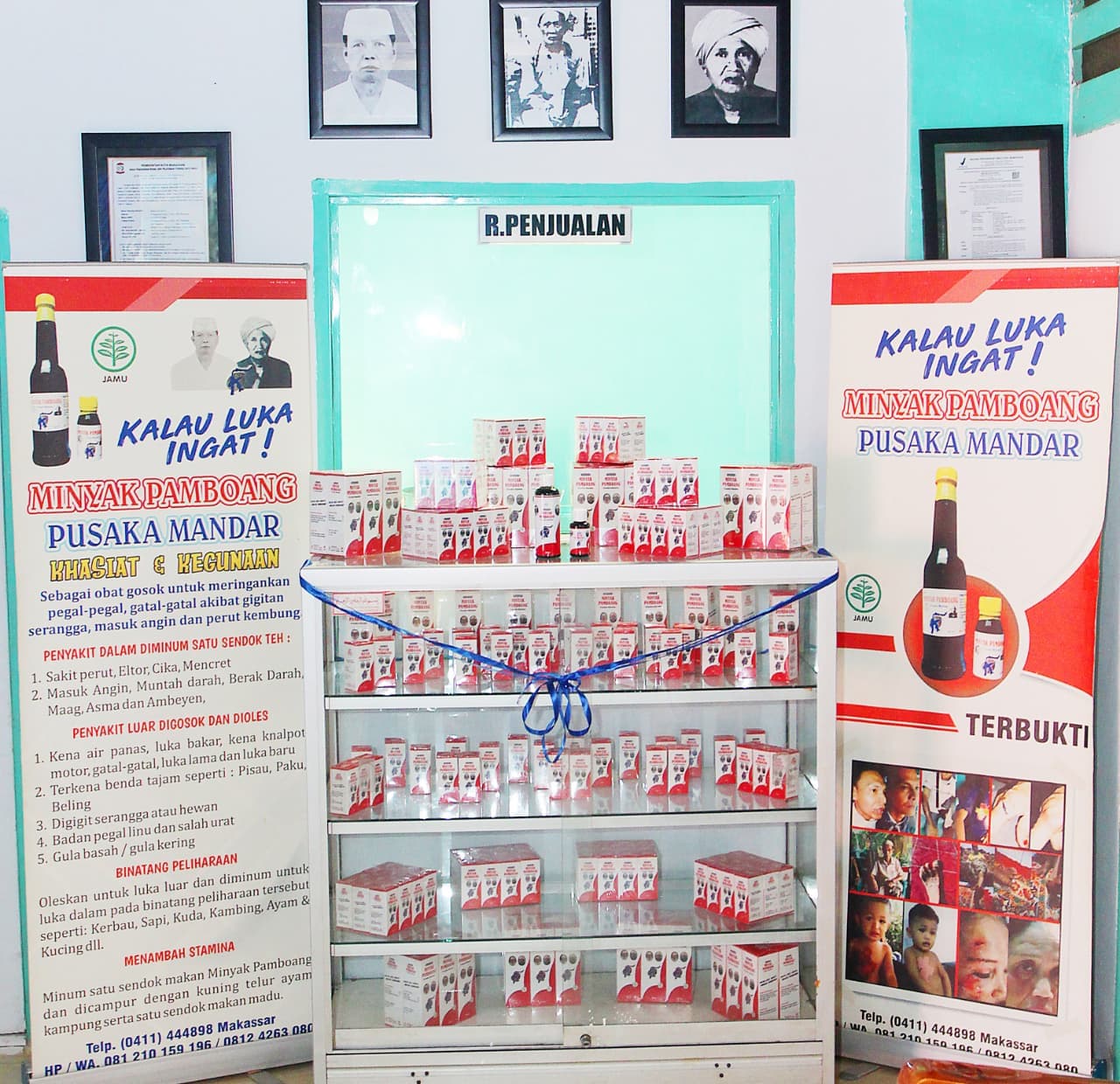 Ilustrasi warisan leluhur Minyak Pamboang Pusaka Mandar