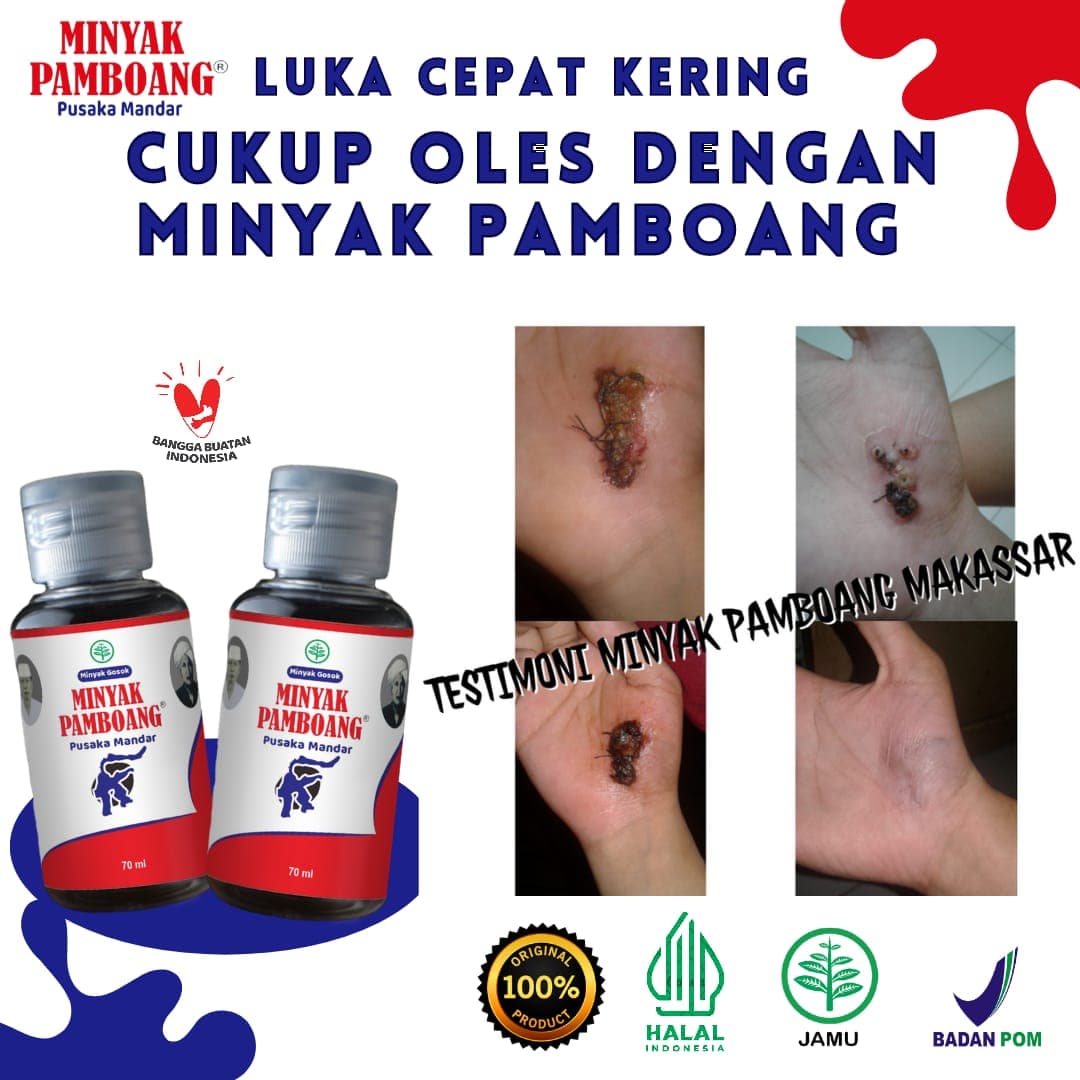 Dokumentasi testimoni pelanggan Minyak Pamboang Pusaka Mandar 10