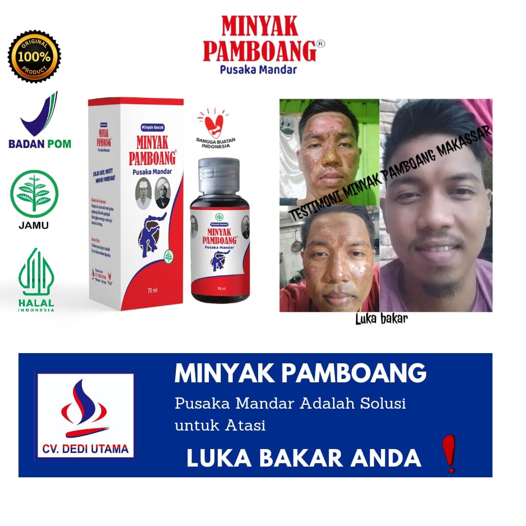 Dokumentasi testimoni pelanggan Minyak Pamboang Pusaka Mandar 11