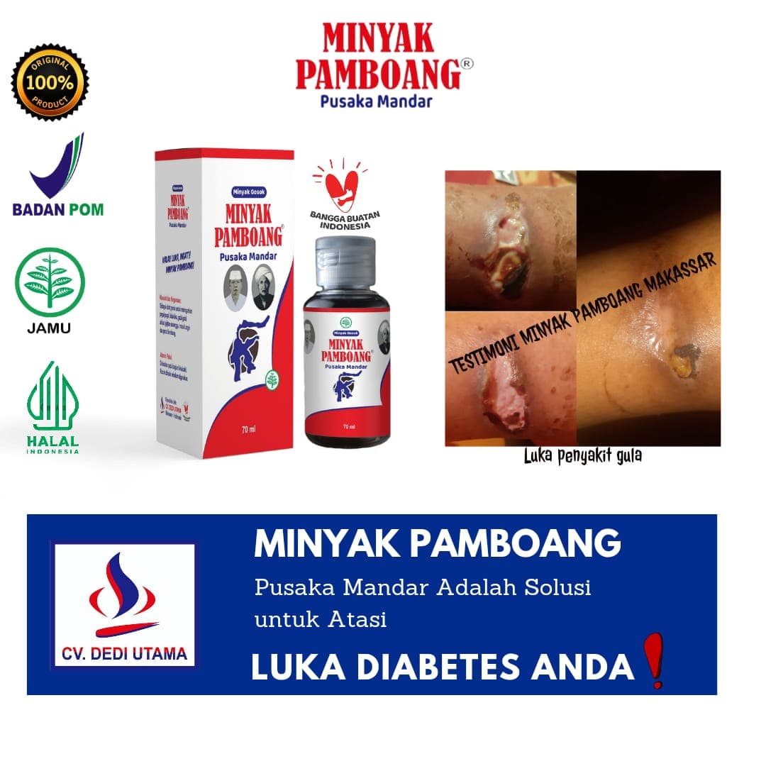 Dokumentasi testimoni pelanggan Minyak Pamboang Pusaka Mandar 5