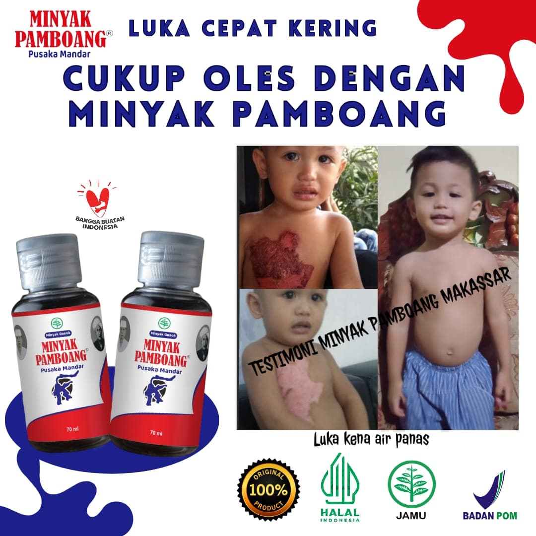 Dokumentasi testimoni pelanggan Minyak Pamboang Pusaka Mandar 6